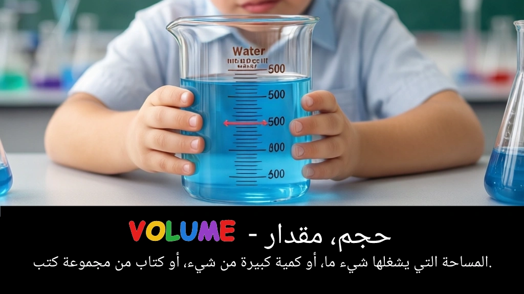 Arabic Illustration for volume